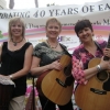 Women on the Move at Earth Day 2010 (L to R) Linda Geleris, Trish Lester, Joan Enguita