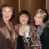 Trish Lester, Joan Enguita & Linda Geleris in-studio to record their "Women on the Move" acoustic CD